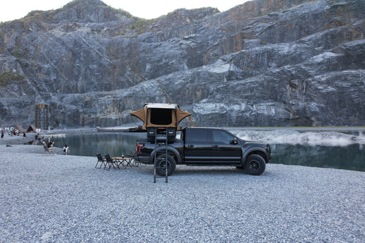 Meedo Car Roof Tent Folding Tent Hard Shell Aluminium
